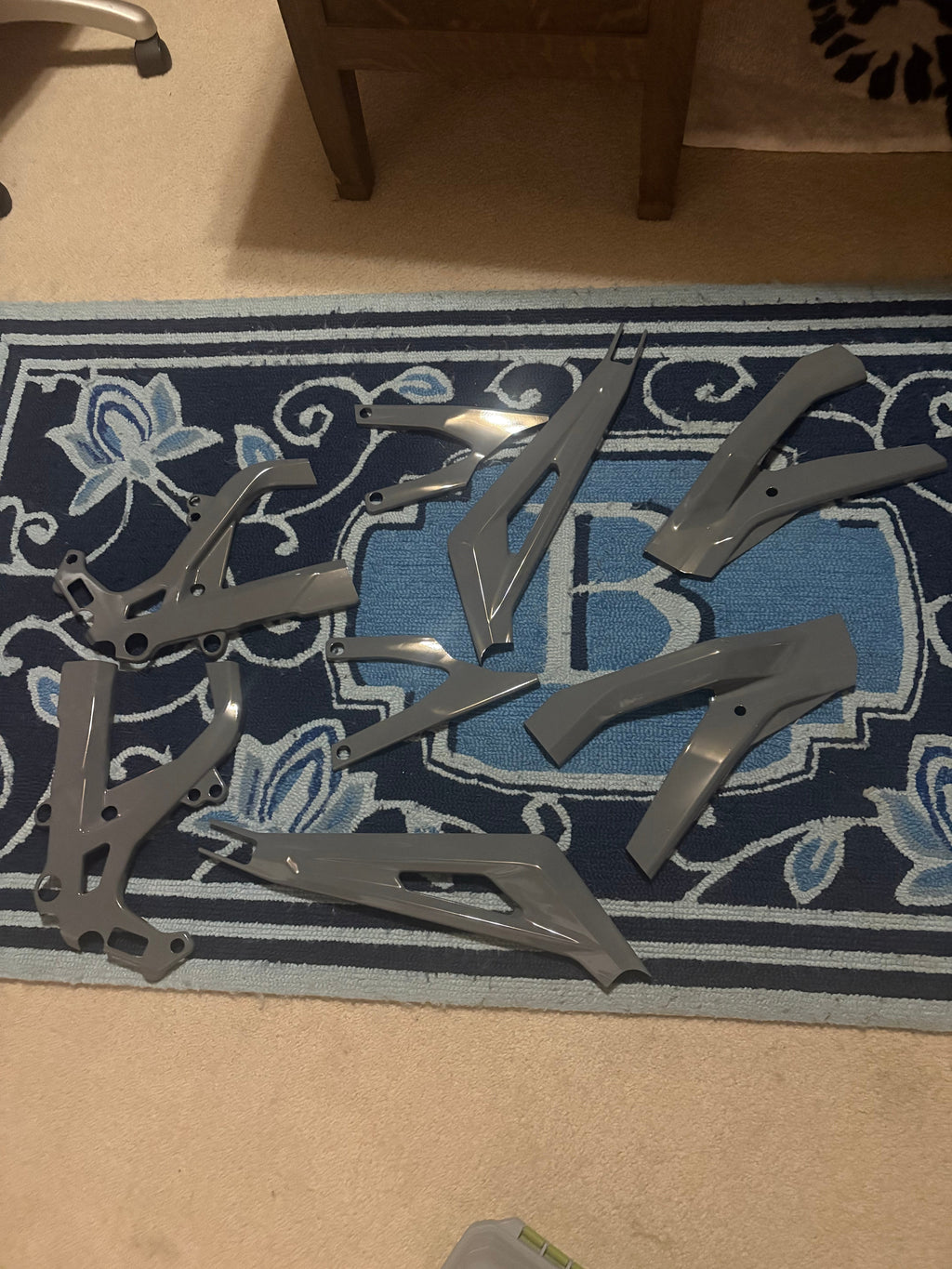 Surron lbx painted frame guard