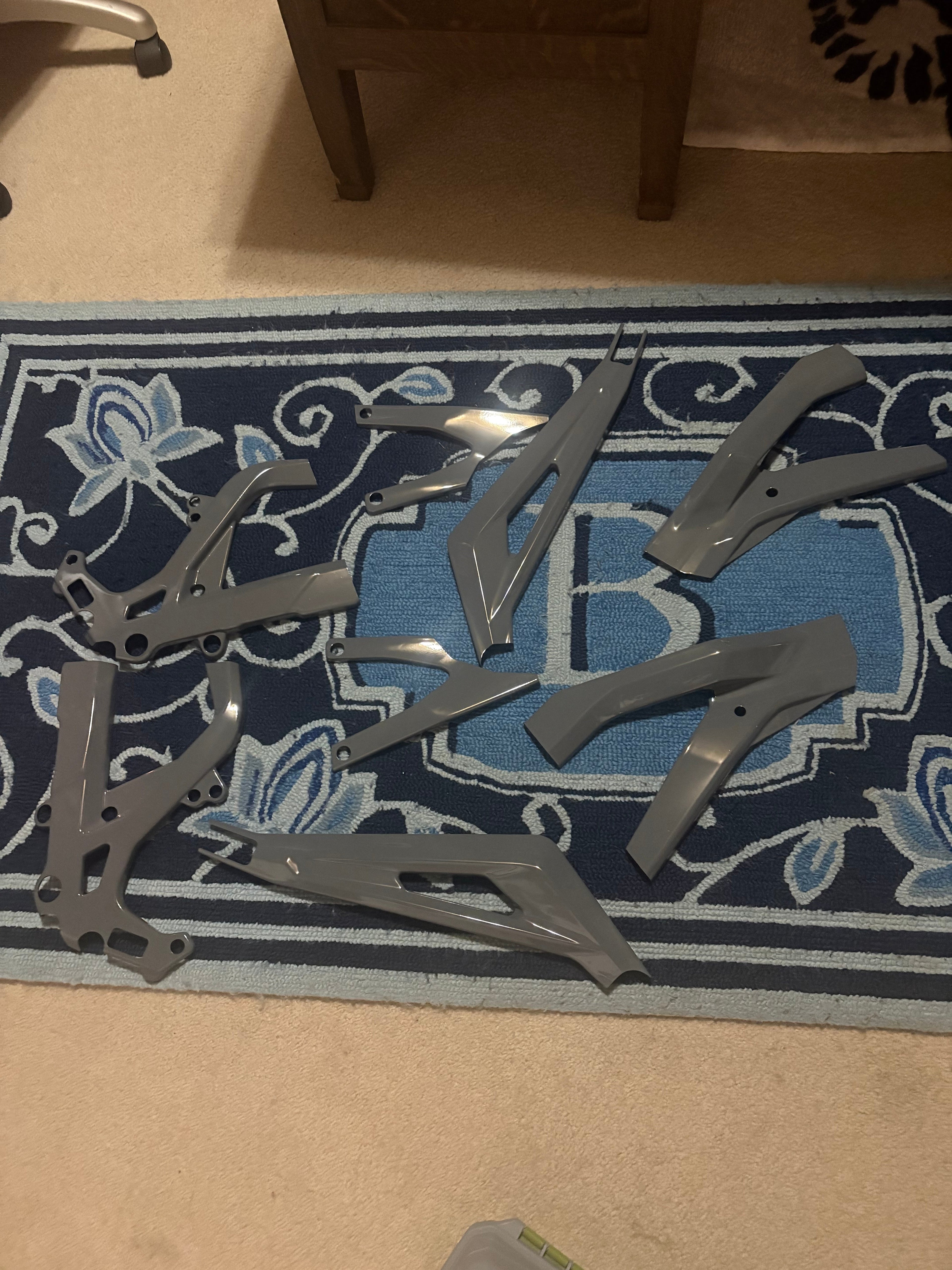 Surron lbx painted frame guard