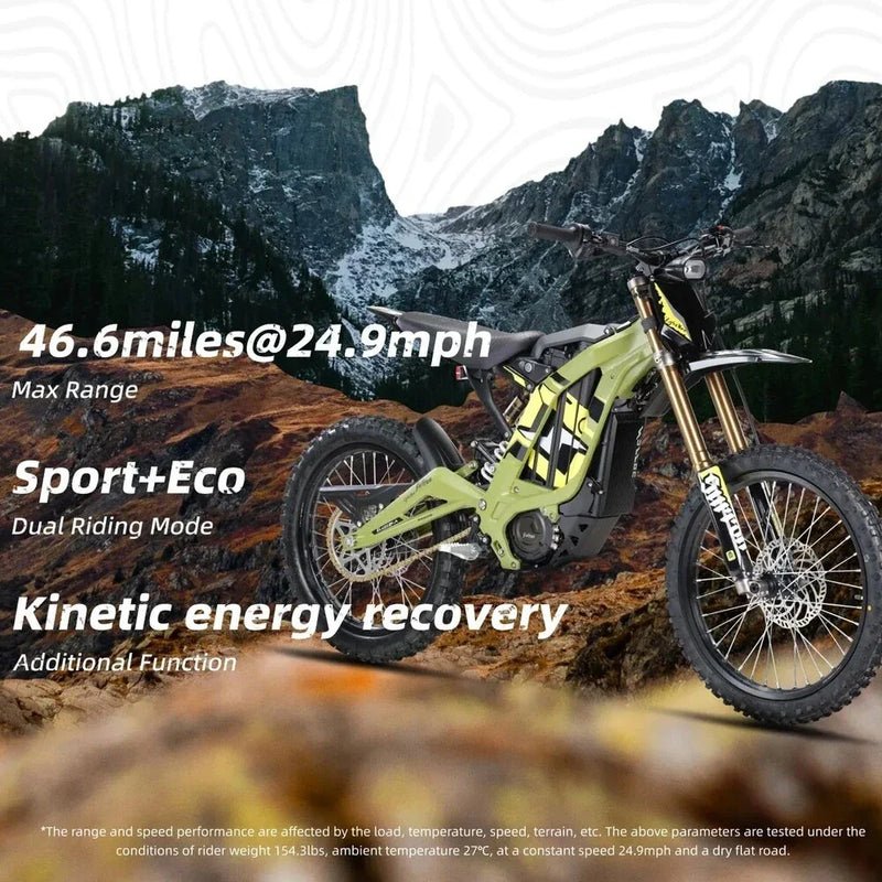 2025 Light Bee X Electric Dirt Bike