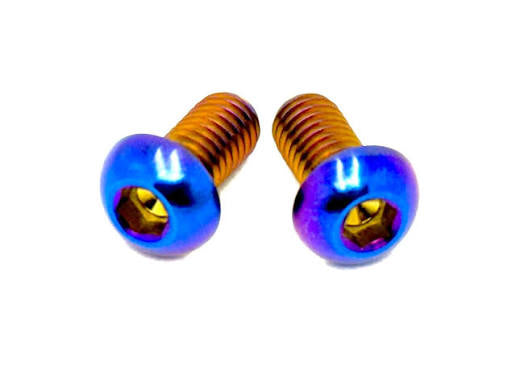 Battery Lock Titanium Bolts (set of 2)