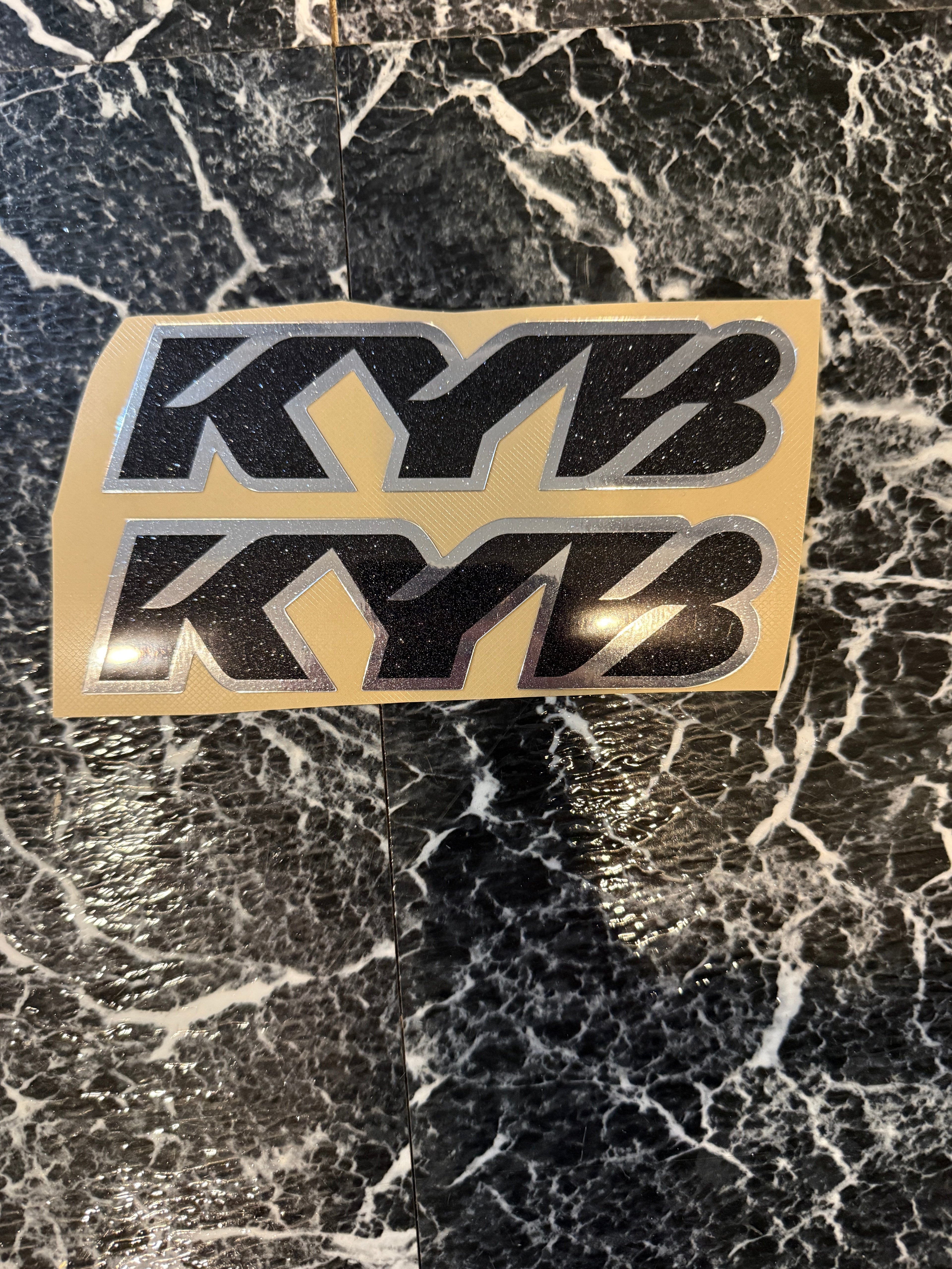 KYB Fork Sticker