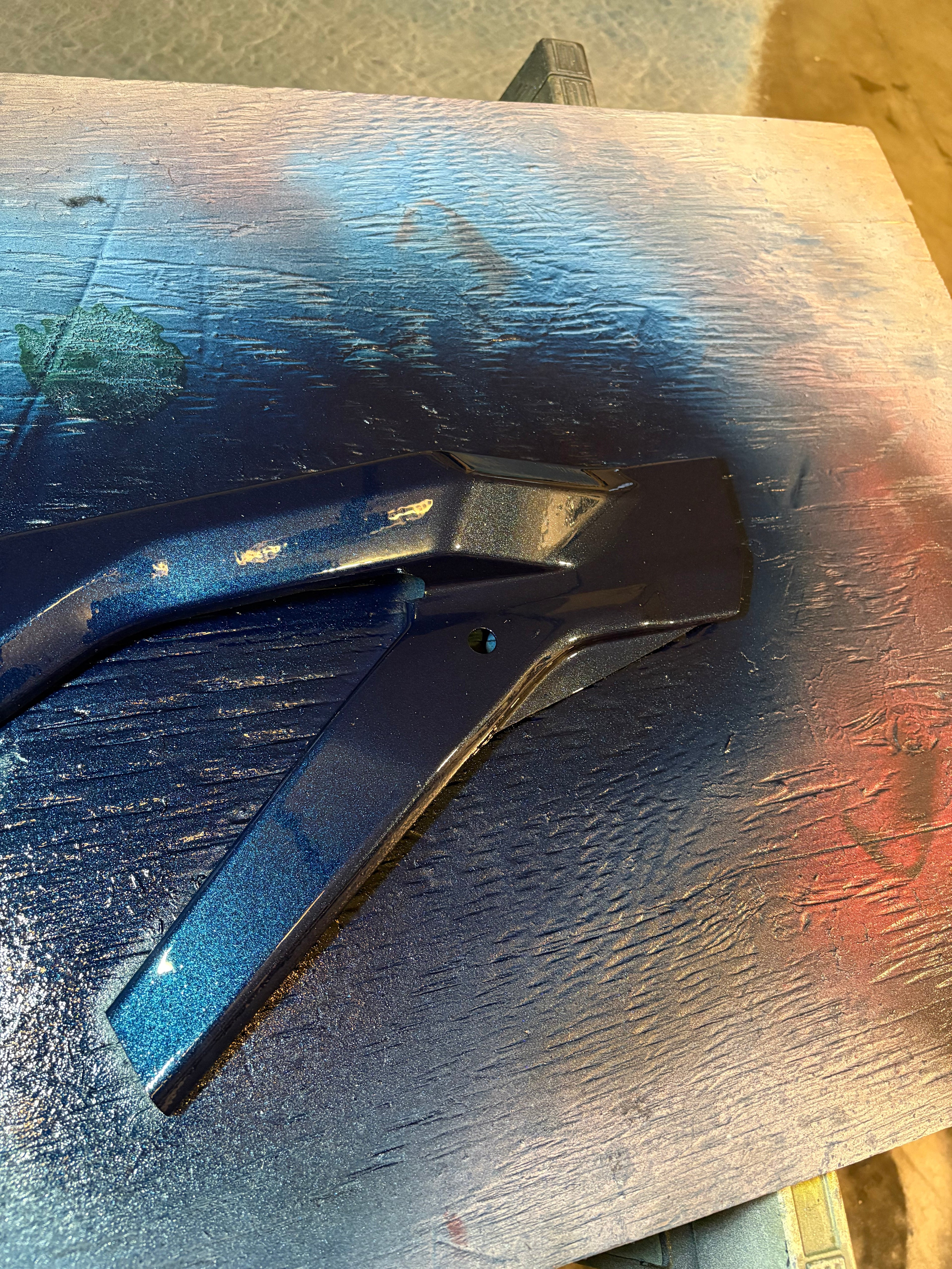 Surron lbx painted frame guard