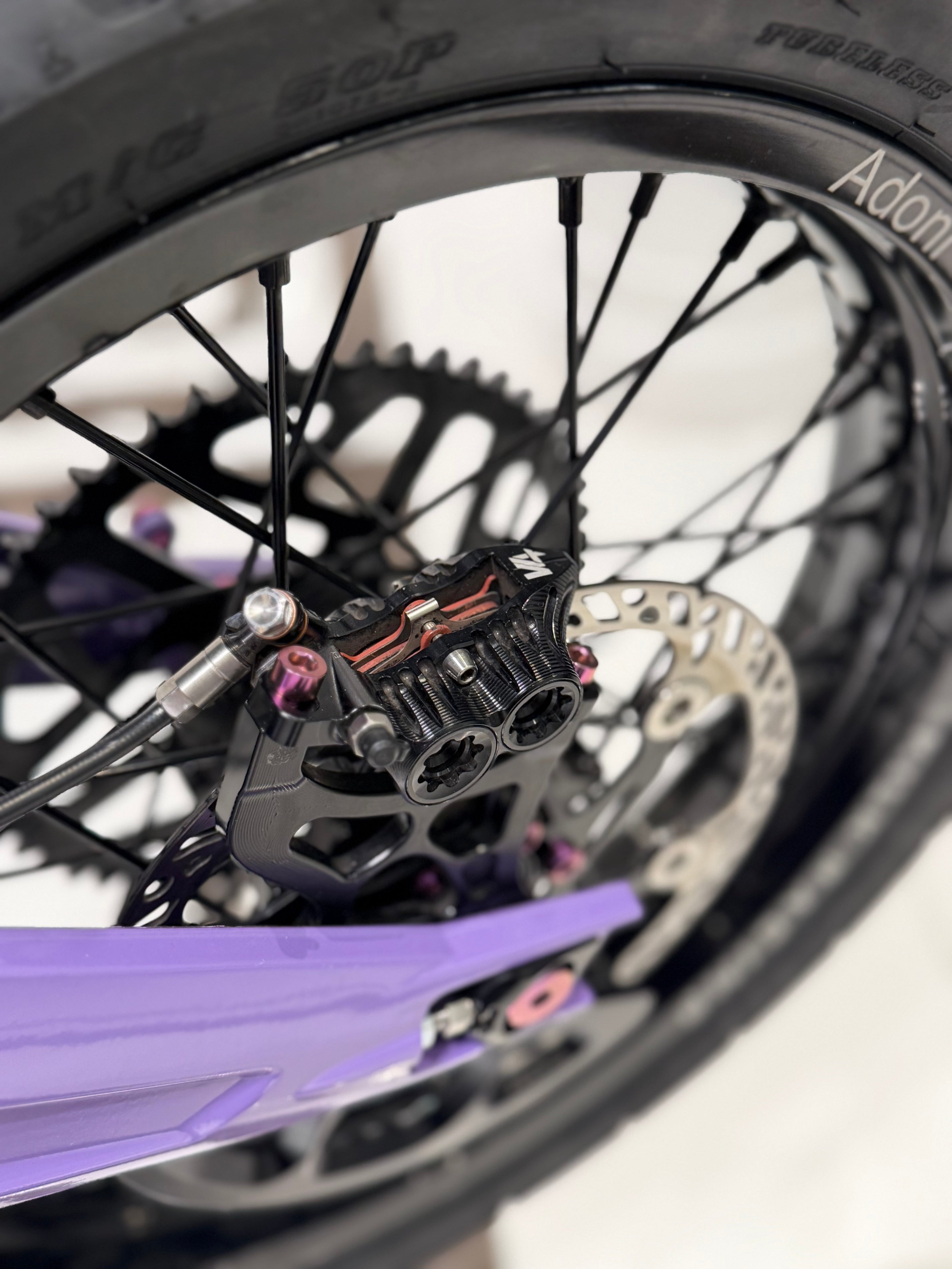 Caliper Mount Titanium Bolts