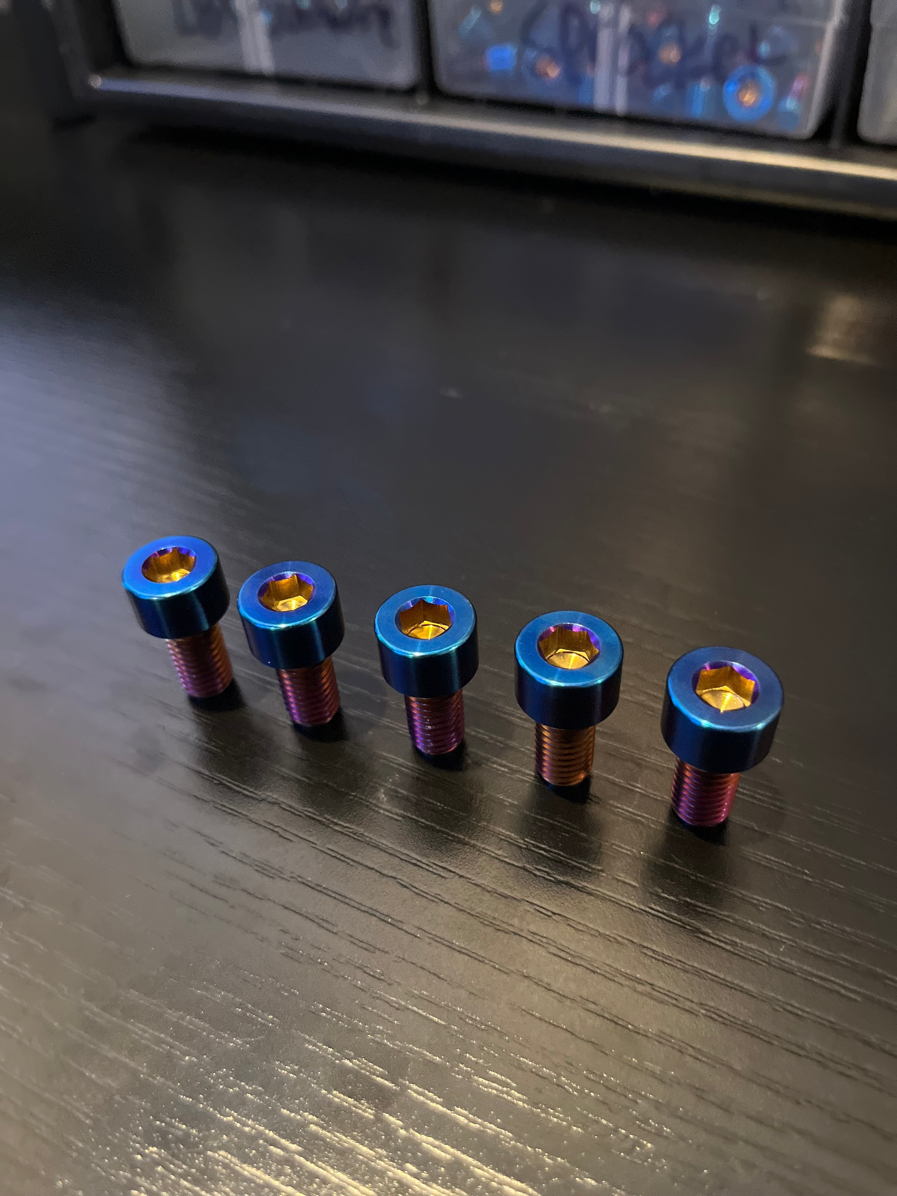 All Emoto Sprocket Bolts (Set of 5)