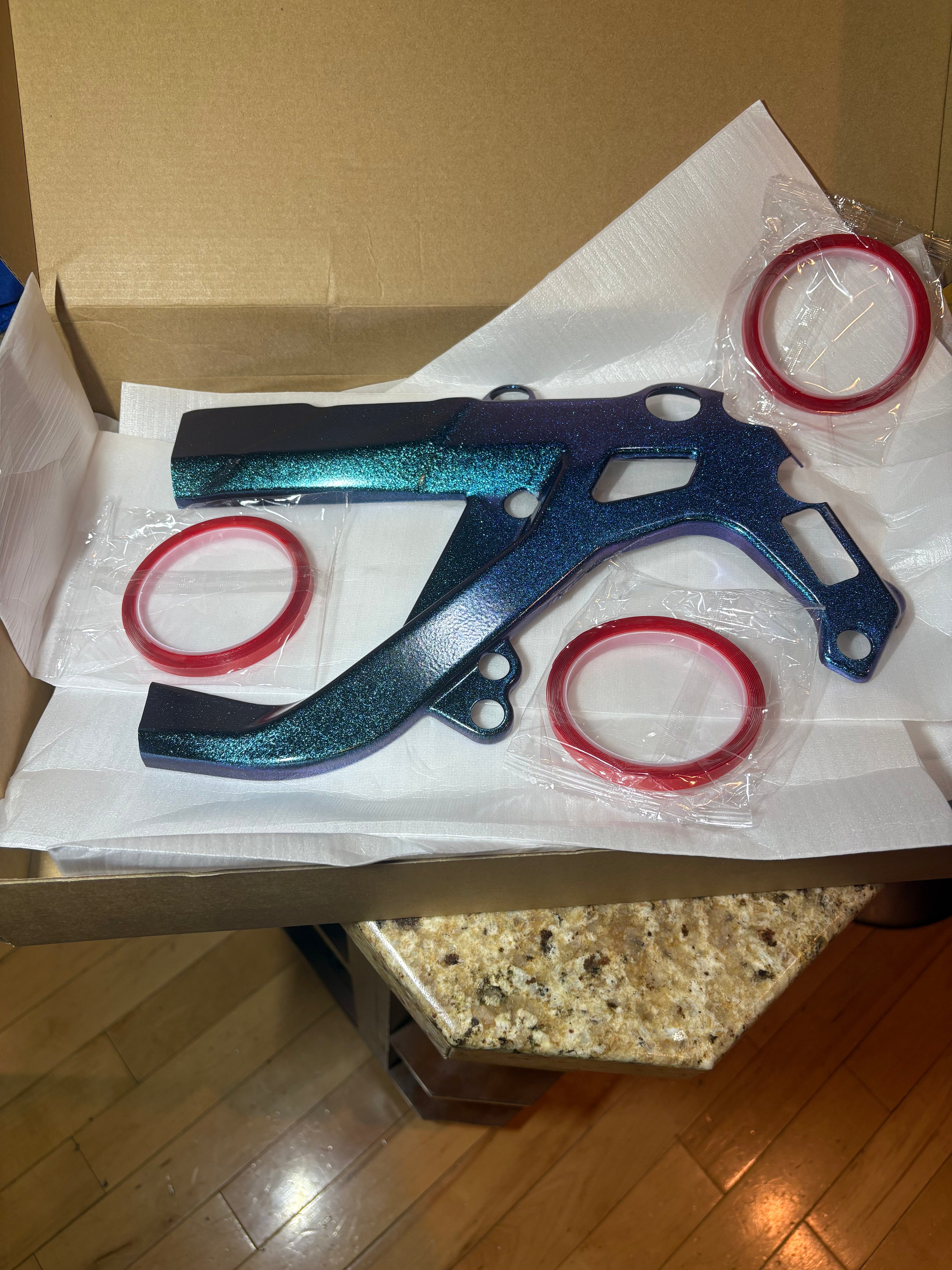 Surron lbx painted frame guard