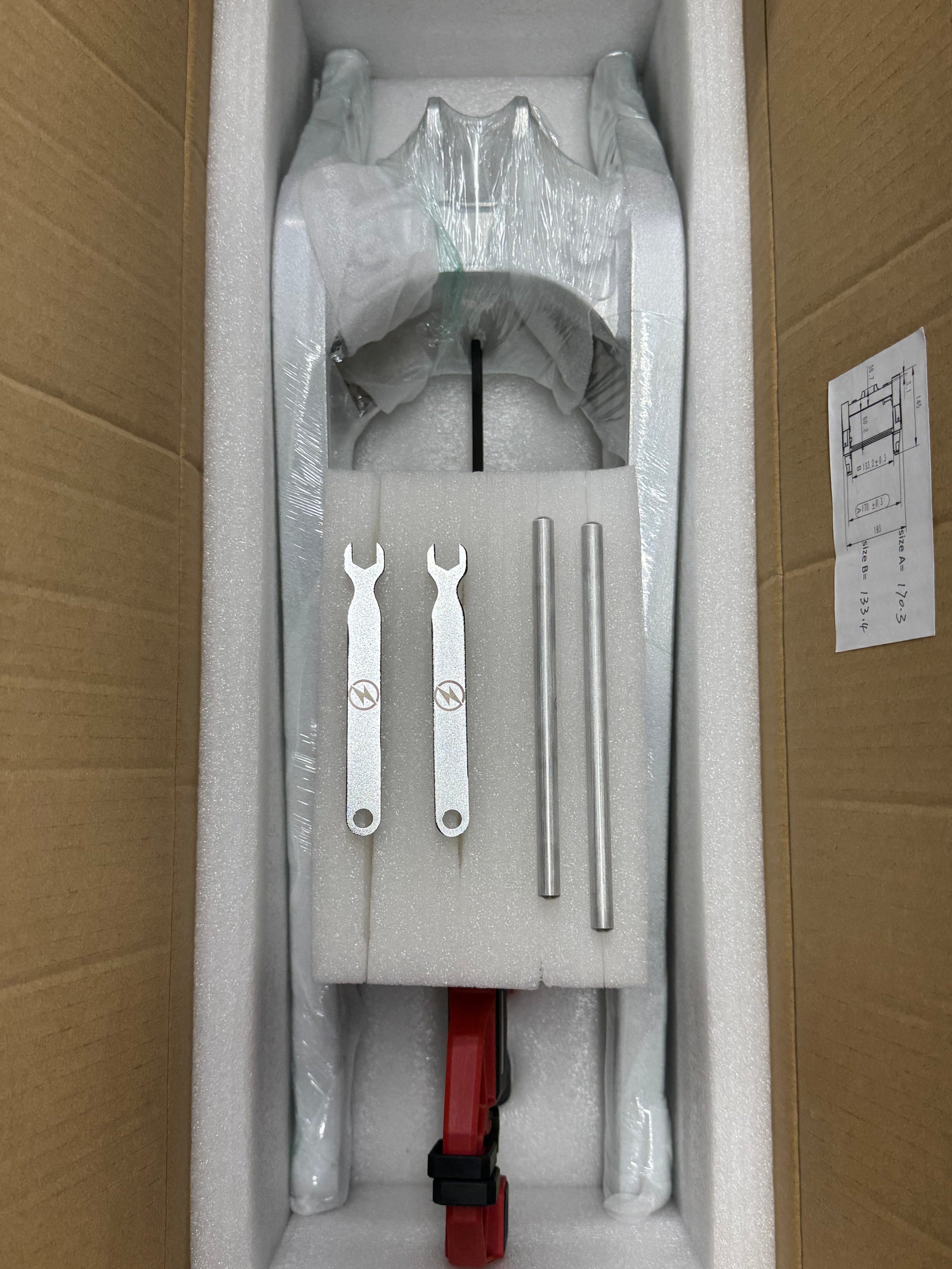 Defiant v2 Welded Swingarm for Surron LBX