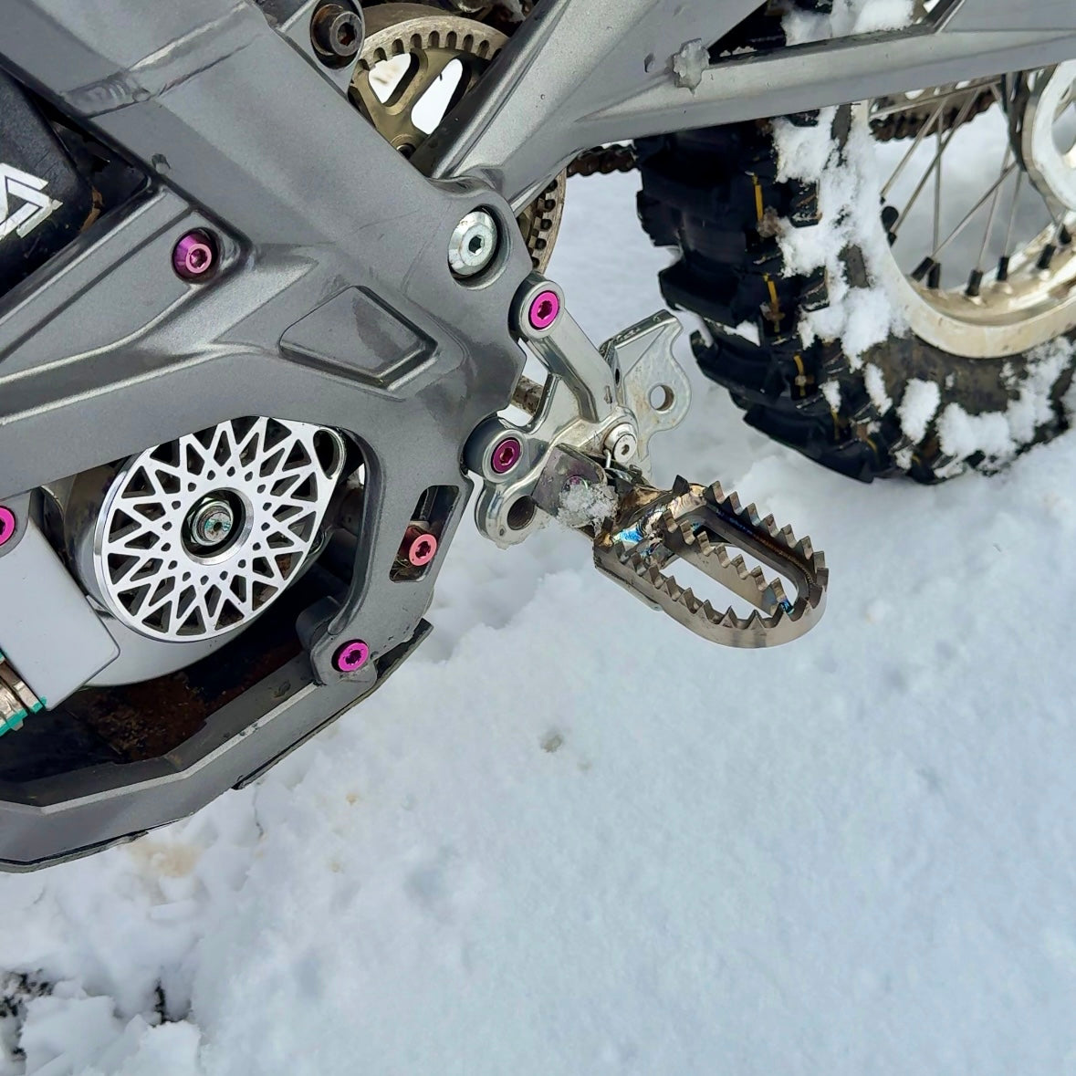 PRE-ORDER Titanium Foot Pegs