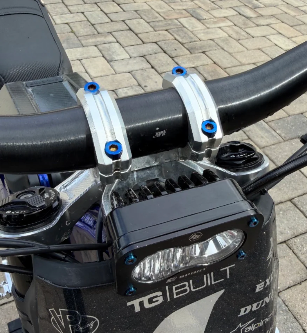 Deity Direct Mount Titanium Bolts (Set of 8)